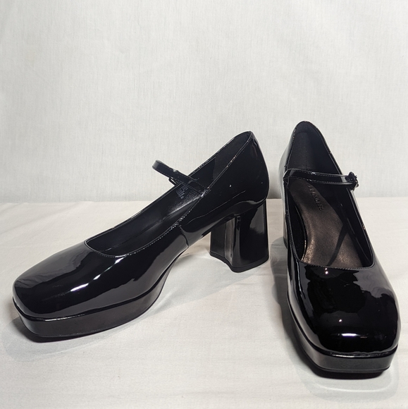 NEW Aerosoles Shannon Classy Womens Platform Heel In Black sz 11 - Picture 2 of 4